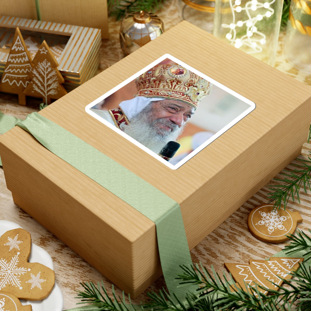 H.H. Pope Shenouda lll Version 2 Stickers