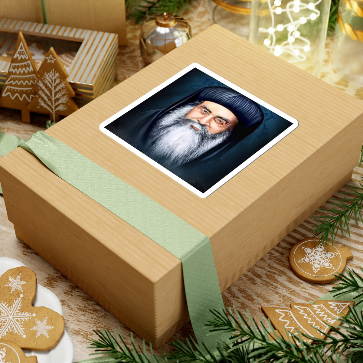 H.H. St. Pope Kyrillos VI Version 1 Stickers