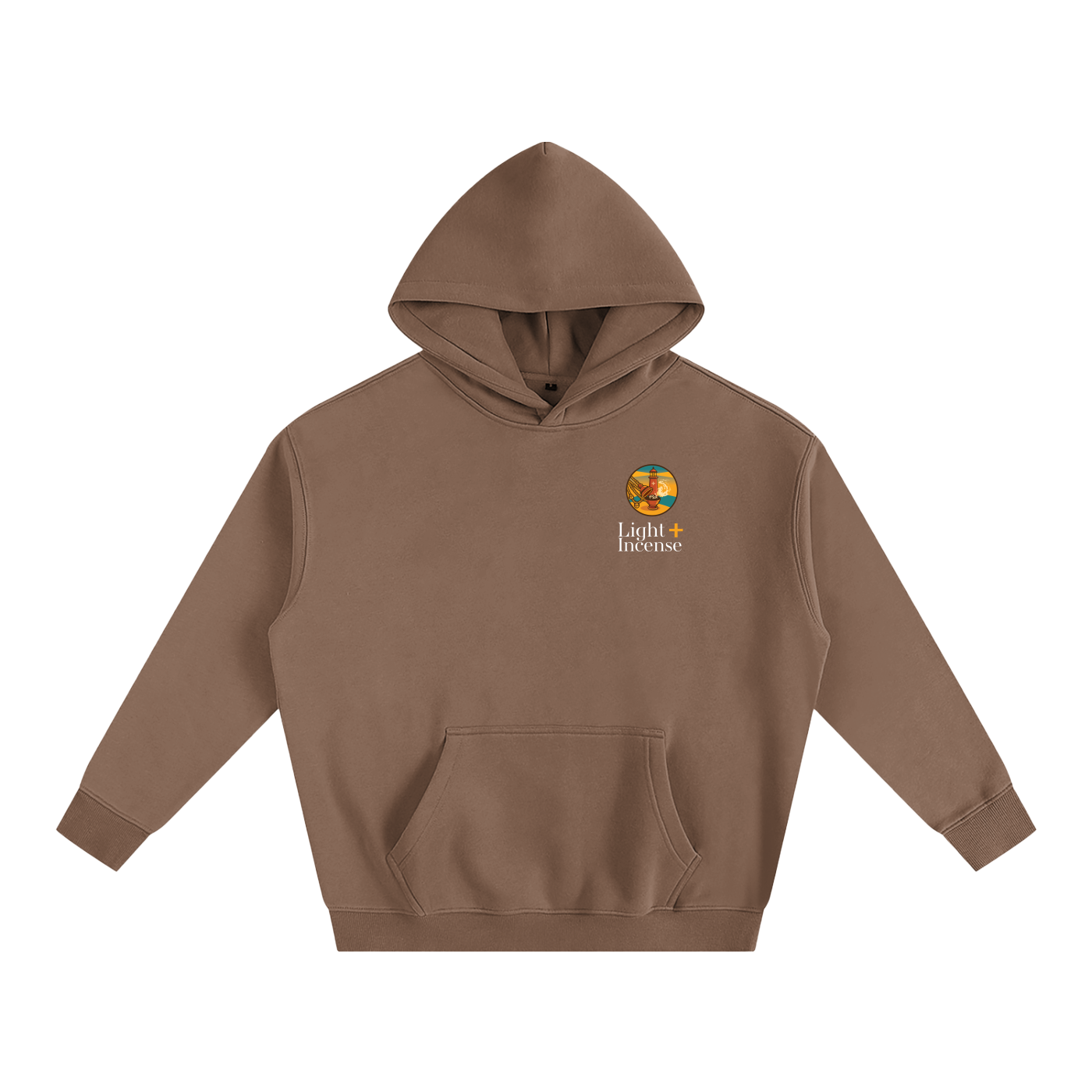 Light & Incense Logo Oversized Hoodie
