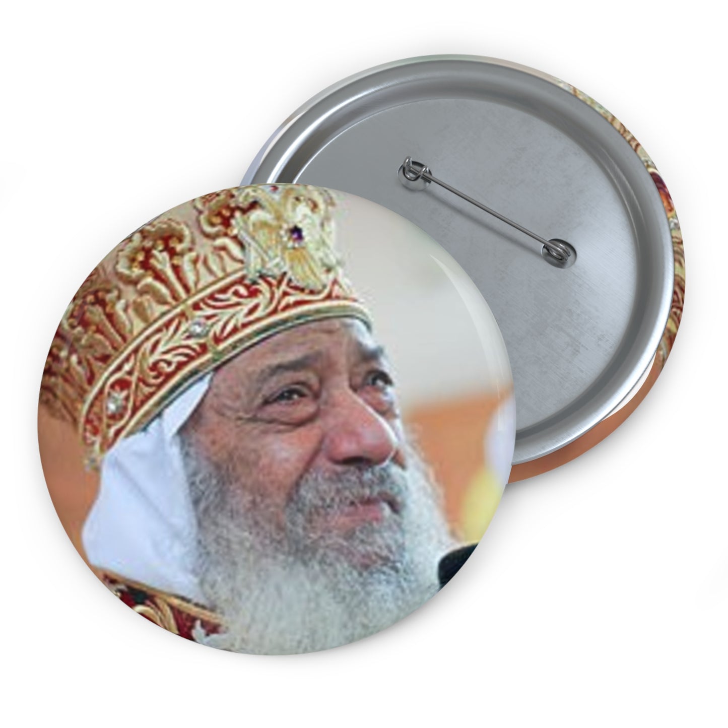 H.H. Pope Shenouda lll Pin Version 2