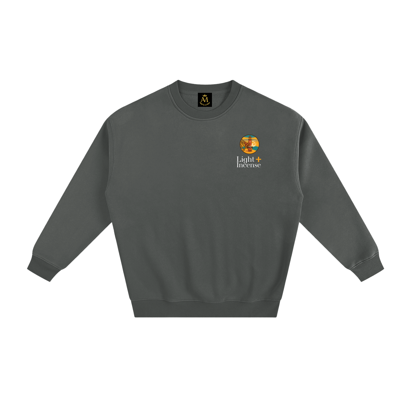 Light & Incense Logo Crewneck