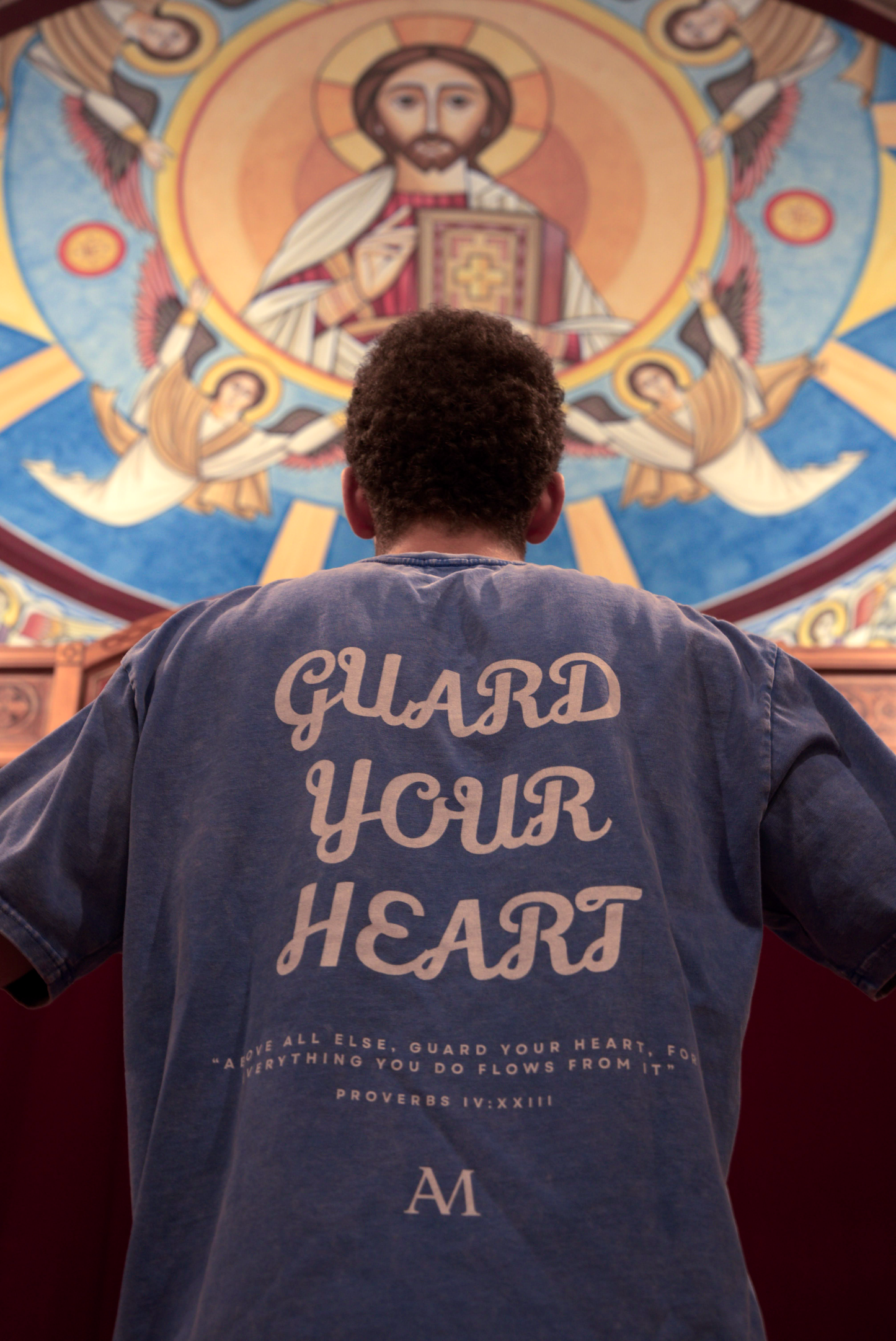 GUARD YOUR HEART Oversized T-Shirt