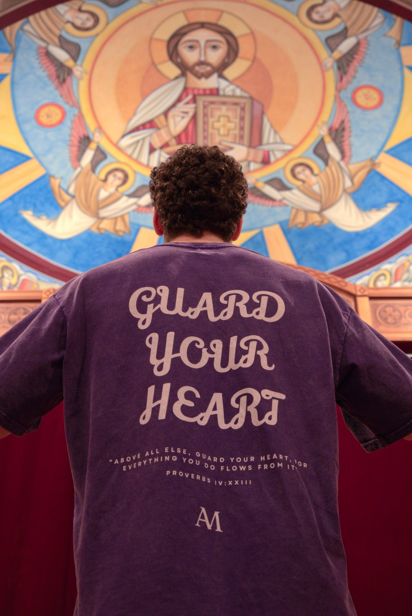 GUARD YOUR HEART Oversized T-Shirt