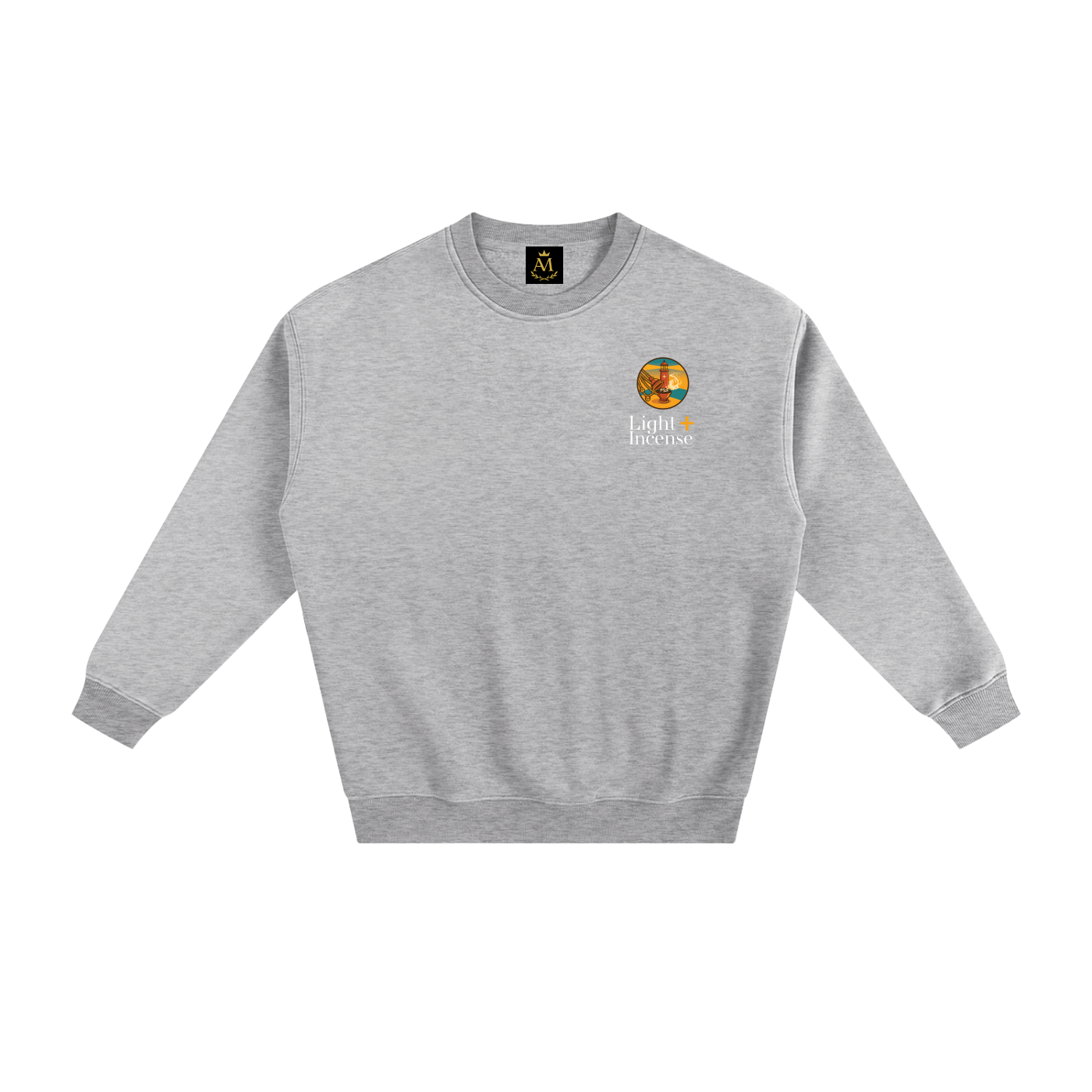 Light & Incense Logo Crewneck