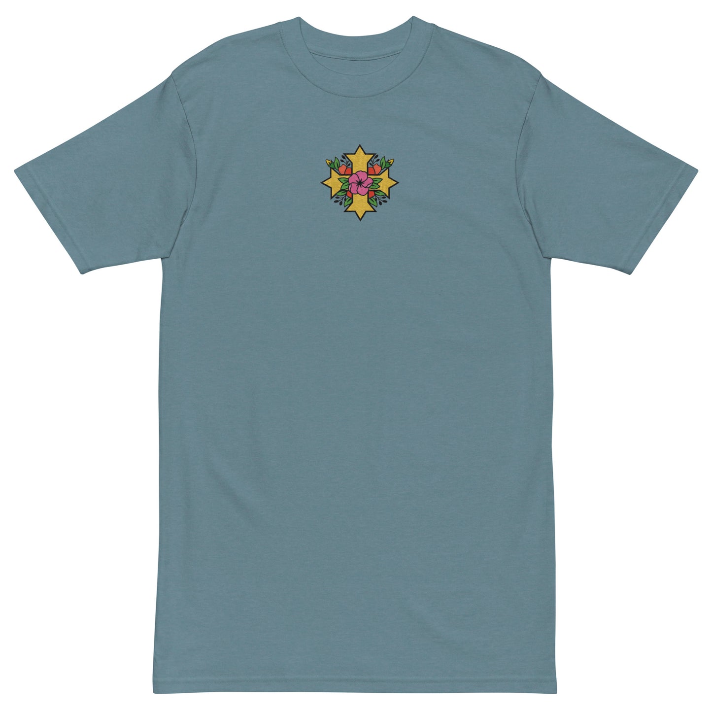 Coptic Cross Embroidered T-Shirt