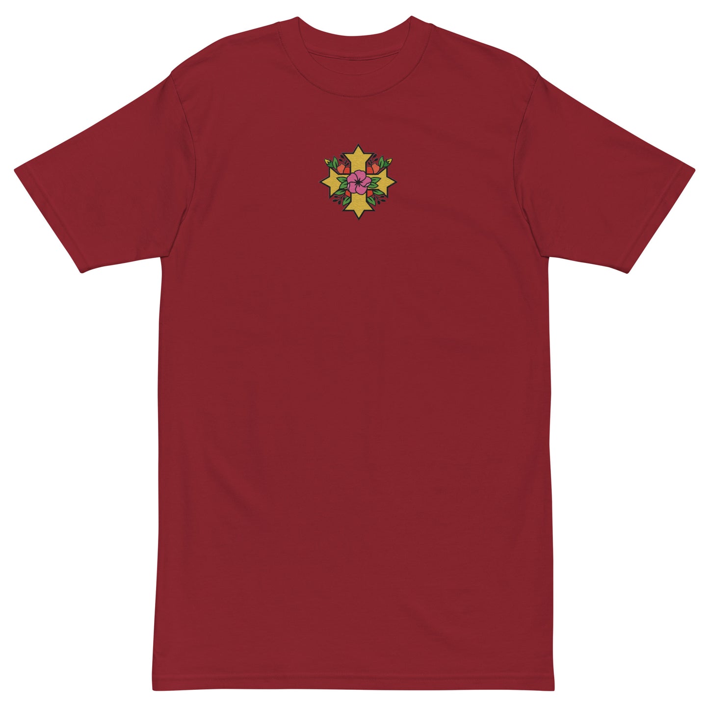 Coptic Cross Embroidered T-Shirt