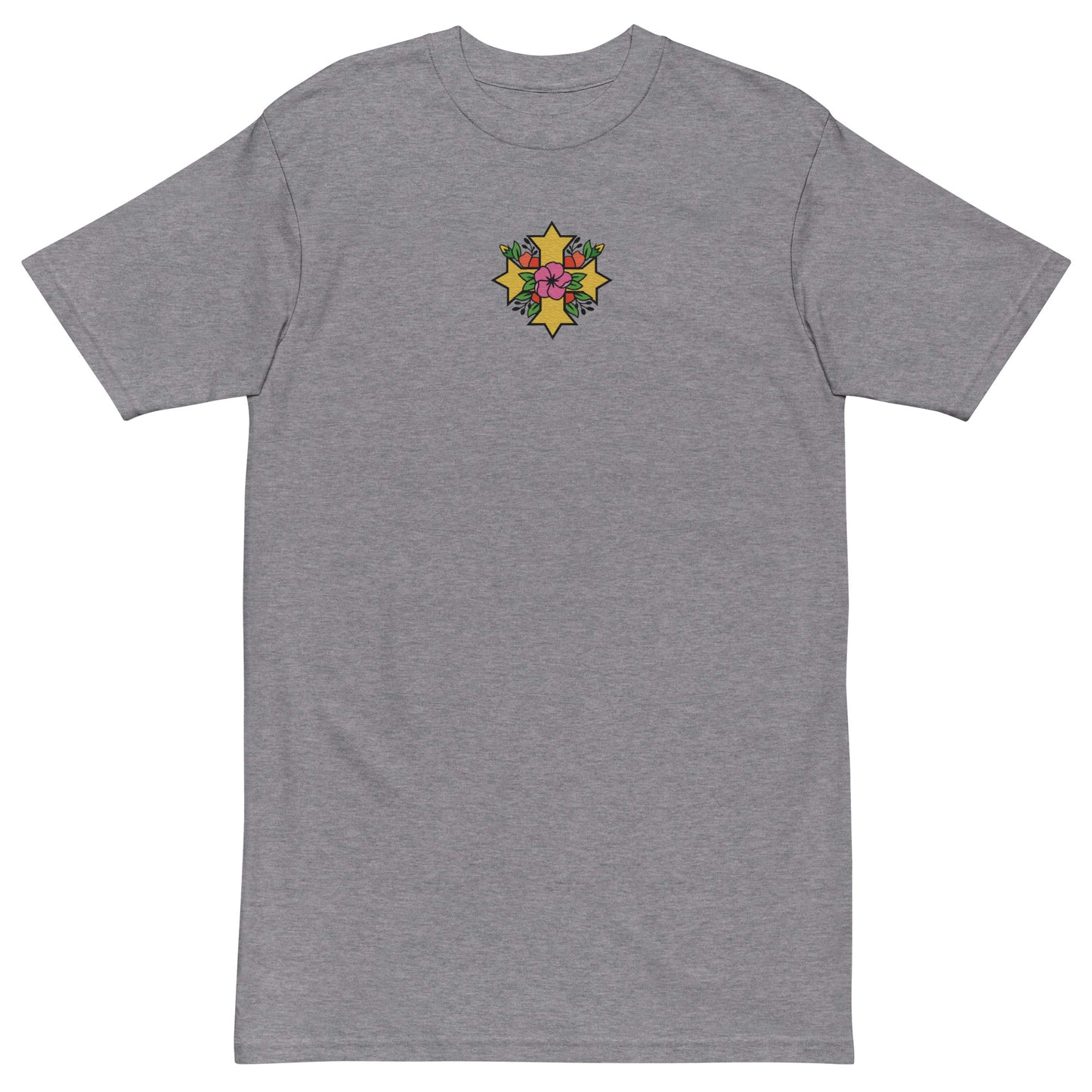 Coptic Cross Embroidered T-Shirt