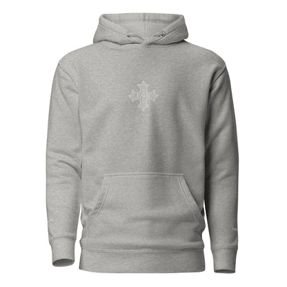 Customizable Coptic Cross/Name Unisex Hoodie