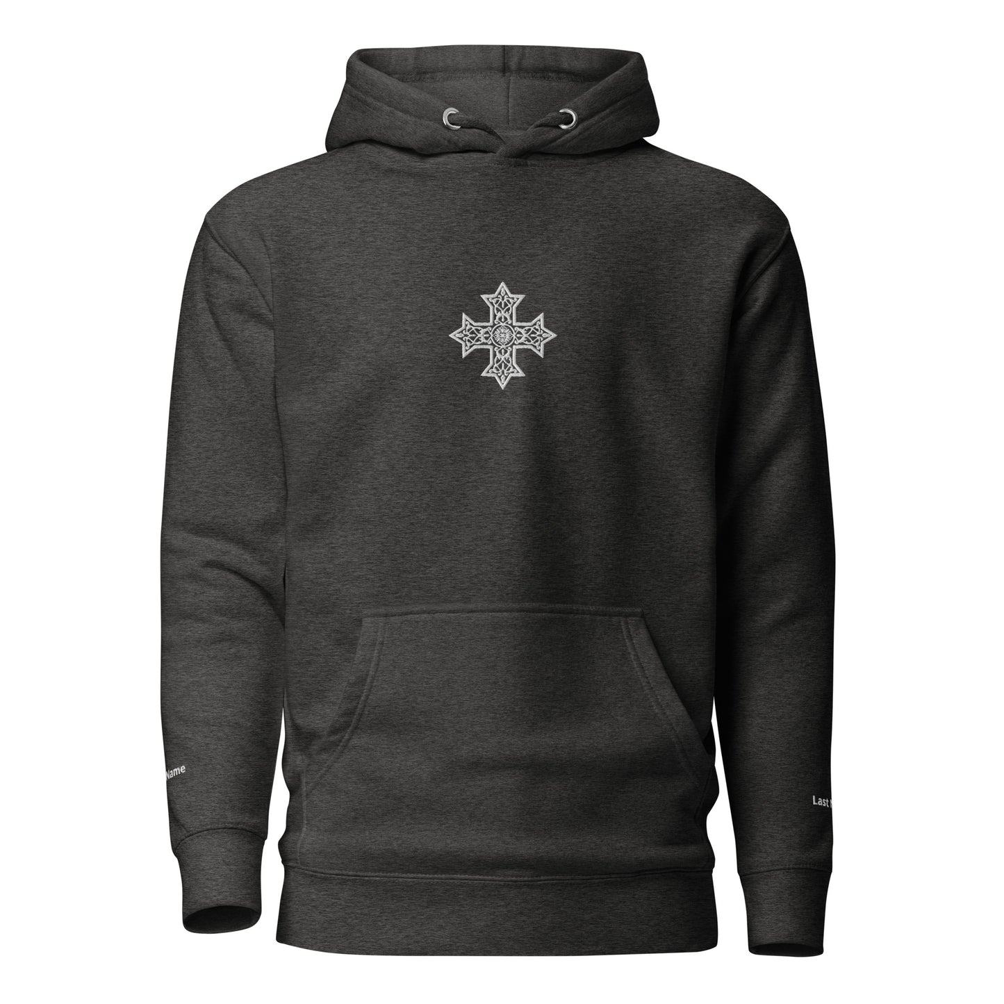 Customizable Coptic Cross/Name Unisex Hoodie