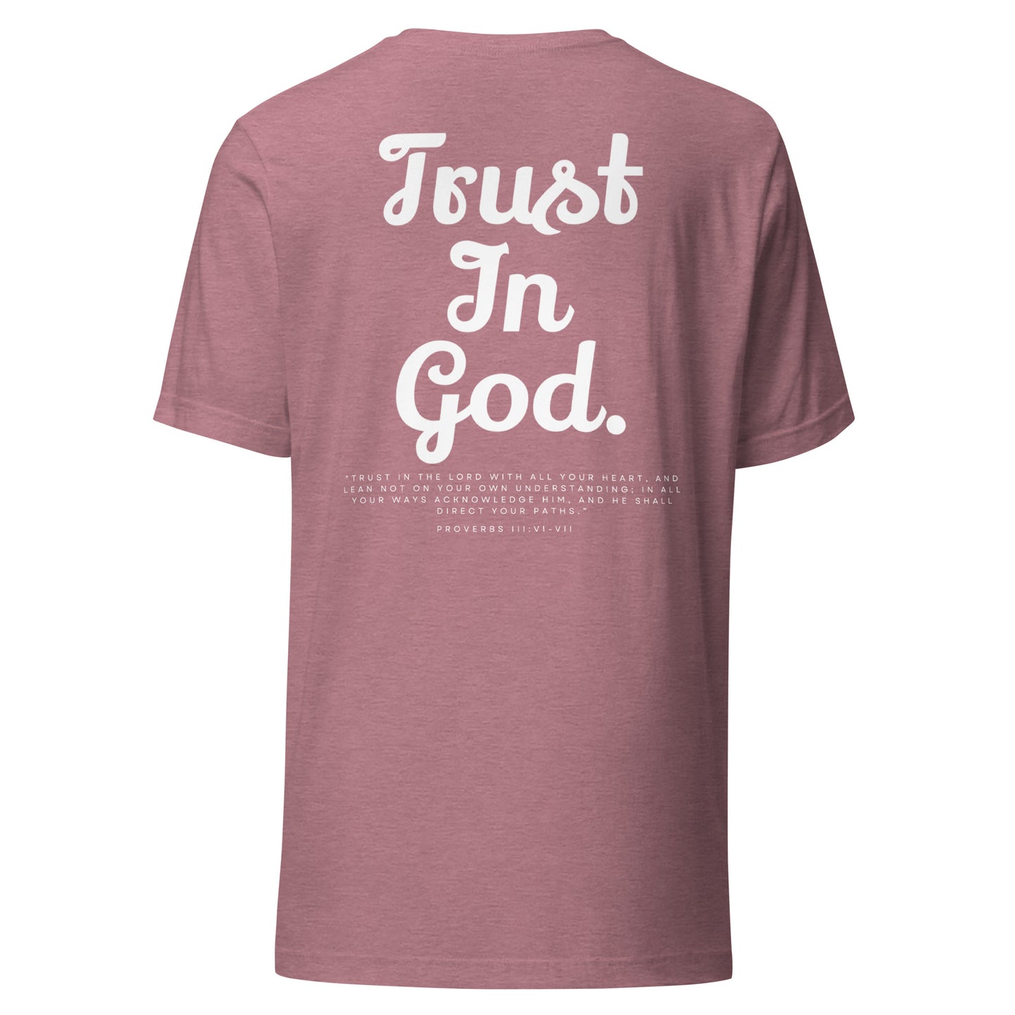 TRUST Unisex Embroidered T-Shirt